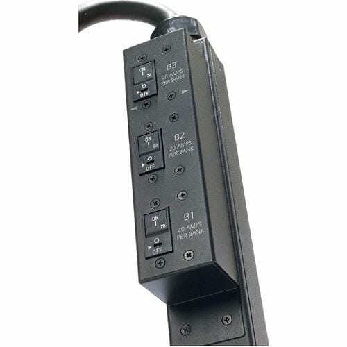 Unité de distribution d'alimentation en rack APC by Schneider Electric, commutée, zéro U, 12,5 kW, 208 V, (21) C
