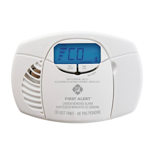 First Alert CO4106A Battery Powered Carbon Monoxide CO Alarm Digital Display (1039724)