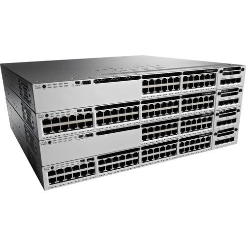 CAT 3850 12PORT 10G FIBER SWITCH IP SVCS REMANUFACTURED