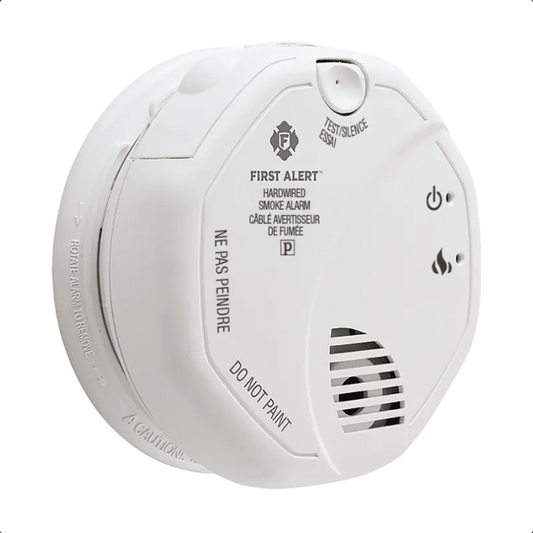 First Alert SA520 120V Smoke Detector, Wired and Wireless Interconnect (1039832)