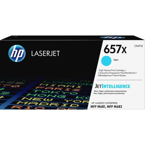 HP 657X (CF471X) Original High Yield Laser Toner Cartridge -