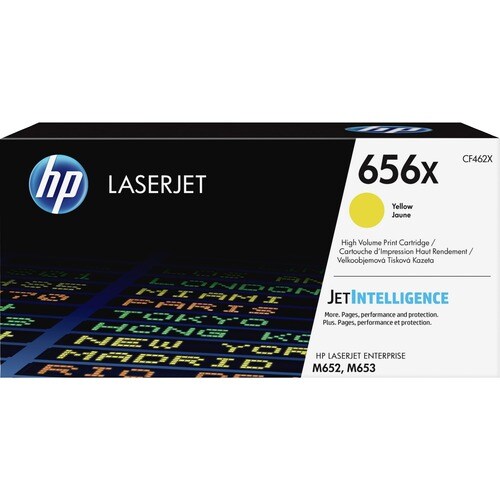HP 656X (CF462X) Original High Yield Laser Toner Cartridge -