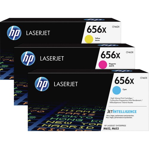HP 656X (CF462X) Original High Yield Laser Toner Cartridge -