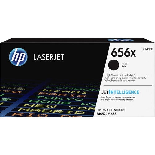 HP 656X (CF460X) Original High Yield Laser Toner Cartridge -