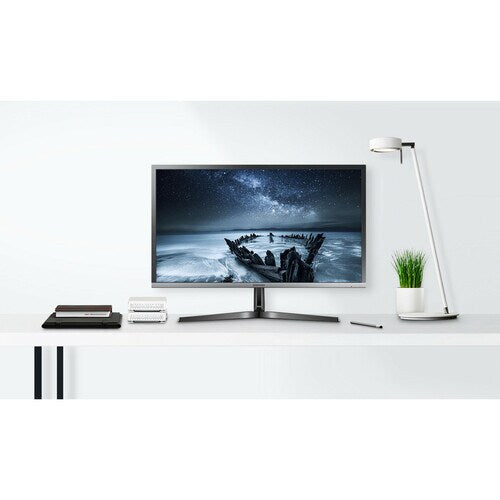 Samsung U28H750UQN 4K UHD LCD Monitor - 16:9 - Black, Silver