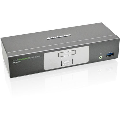 PANTALLA KVMP DE 2 PUERTOS CON CONCENTRADOR DE AUDIO USB 3.0