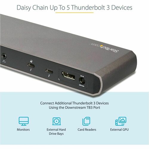 Base de conexión Thunderbolt 3 de StarTech.com