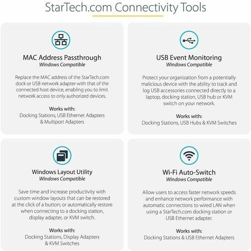Base de conexión Thunderbolt 3 de StarTech.com