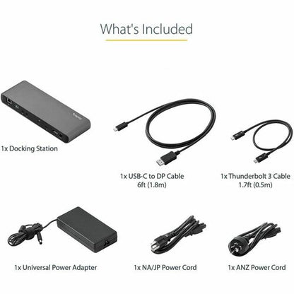 Base de conexión Thunderbolt 3 de StarTech.com