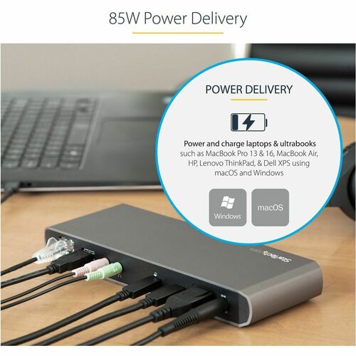 Base de conexión Thunderbolt 3 de StarTech.com