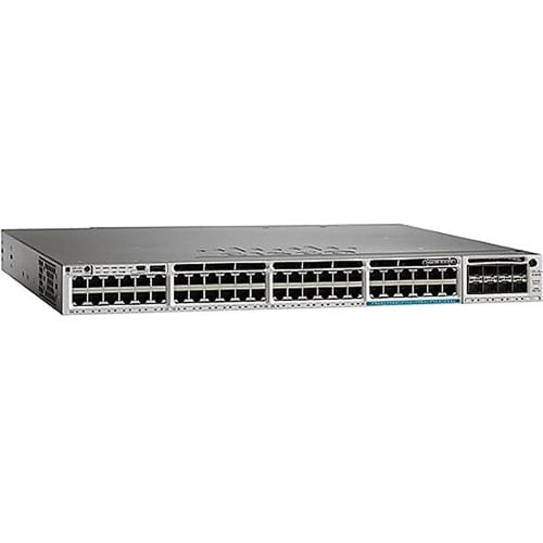 CAT3850 48PRT 12MGIG+36GIG UPOE IPSRVCES REMANUFACTURED