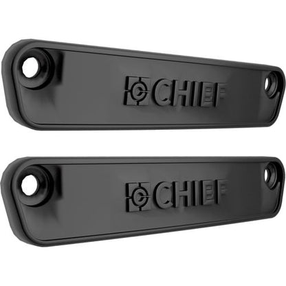 Chief Fusion Horizontal Row End Cap - Black