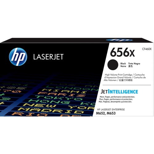 HP 656X Original High Yield Laser Toner Cartridge - Black -