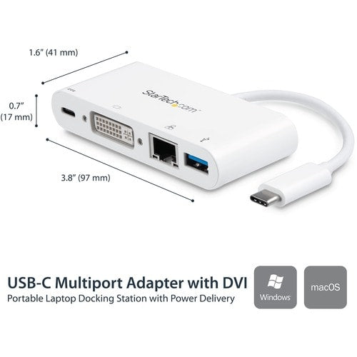 Adaptateur multiport USB-C vers DVI StarTech.com