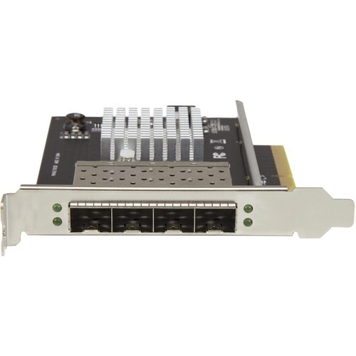 Tarjeta de red StarTech.com SFP+ de cuatro puertos 10G - Adaptador convergente SFP+ abierto Intel XL710