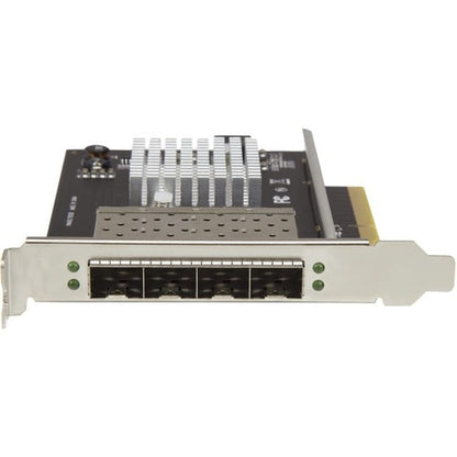 Tarjeta de red StarTech.com SFP+ de cuatro puertos 10G - Adaptador convergente SFP+ abierto Intel XL710