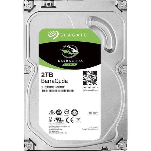 SATA 2 To 7200 tr/min 256 Mo 3,5 pouces sans cryptage