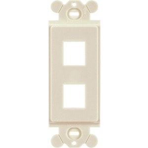Panduit NK2RMFWH Faceplate Insert  - MOQ (minimum order quantity)10, MOV (minimu