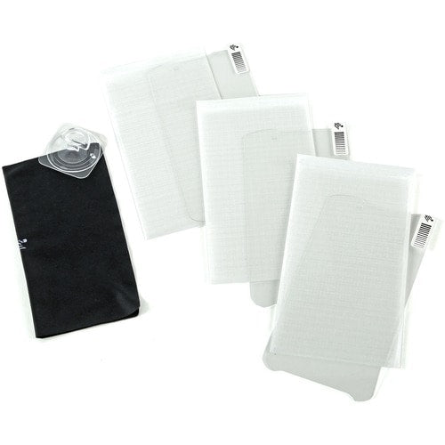 Protector de pantalla de vidrio templado Zebra TC51/56, paquete de 3, transparente, para dispositivos portátiles LCD