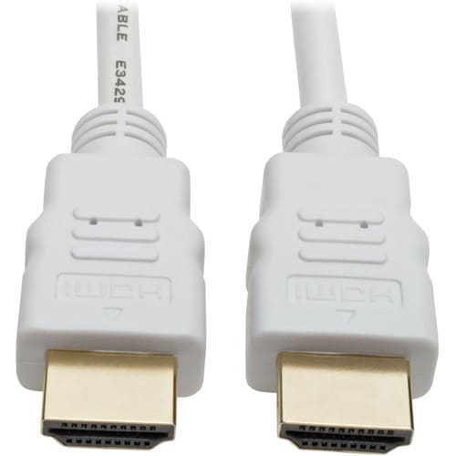 Cable HDMI 4K de alta velocidad (M/M) de Tripp Lite by Eaton P568-016-WH, blanco, 4.8 m - 4.8 m (16 pies - 16.1 pies)