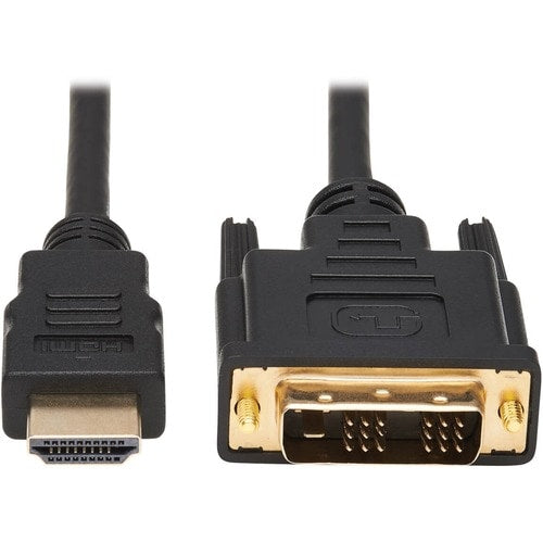 Cable convertidor de video HDMI a DVI-D para monitor digital de 3 m (10 pies) de Tripp Lite M/M (10 pies) - Macho