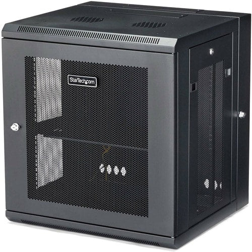 Armoire réseau murale StarTech.com 12U 48 cm (19 po) - Profondeur 40 cm (16 po) avec verrou à charnière