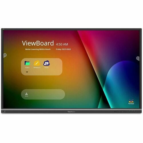 Écran interactif ViewSonic IFP6550 65" 2160p 4K, tactile 20 points, HDMI