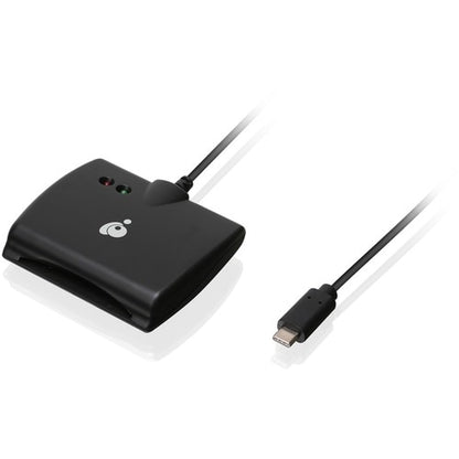 IOGEAR USB-C Smart Card Reader (TAA compliant) - Contact - Cable - USB Type C -