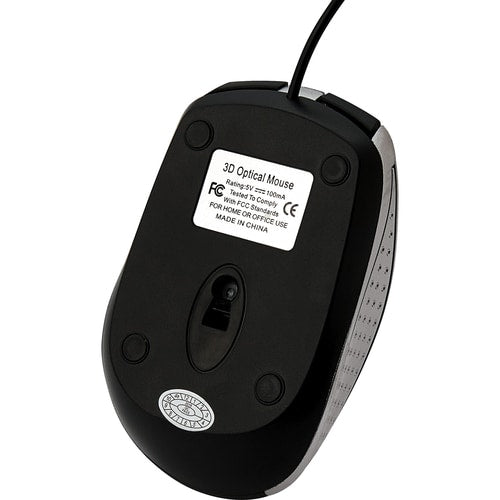 CORDED NOTEBOOK OPTICAL MOUSE MULTI 10