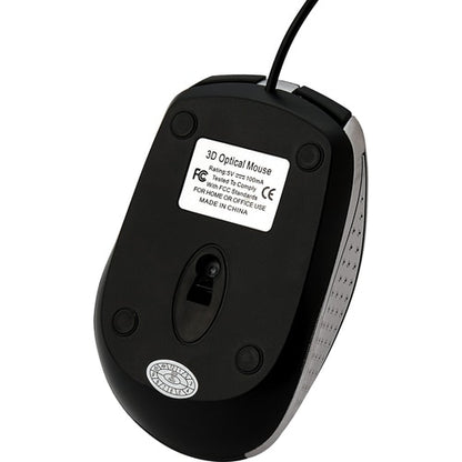 CORDED NOTEBOOK OPTICAL MOUSE MULTI 10