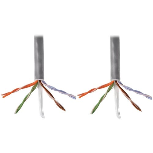 Tripp Lite series Cat5e 350 MHz Bulk Solid-Core Plenum-Rated PVC Cable