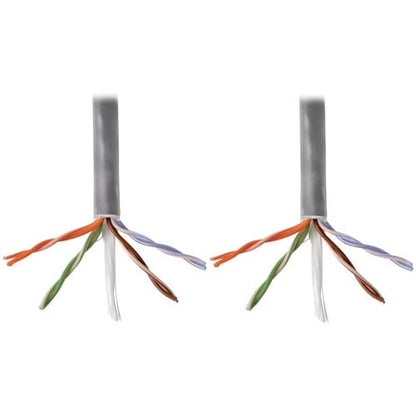 Tripp Lite series Cat5e 350 MHz Bulk Solid-Core Plenum-Rated PVC Cable