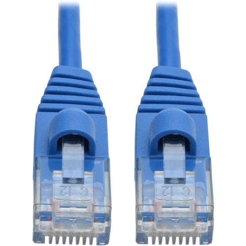 Tripp Lite by Eaton Gigabit N261-S01-BL Cat.6a UTP Patch Network Cable - 1 ft (0
