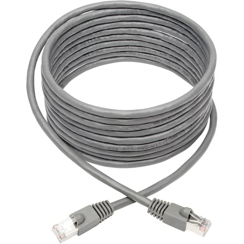 Tripp Lite by Eaton N262-014-GY Cat.6a STP Patch Network Cable - 14 ft (4.27 m)
