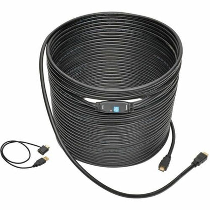 Cable HDMI A/V P568-100-ACT de Tripp Lite by Eaton - Cable HDMI A/V de 100 pies (30,48 m) para computadora