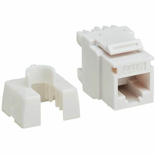 Tripp Lite by Eaton Cat6a 110-Style Punchdown RJ45 Keystone Jack