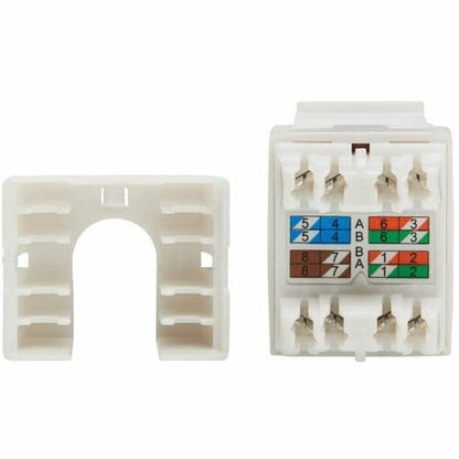 Tripp Lite by Eaton Cat6a 110-Style Punchdown RJ45 Keystone Jack