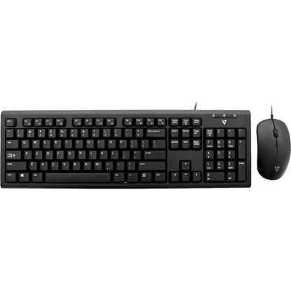 Clavier USB, souris, ordinateur de bureau, US, PS2, adaptable, disposition anglaise, US