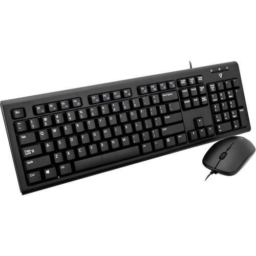 Clavier USB, souris, ordinateur de bureau, US, PS2, adaptable, disposition anglaise, US