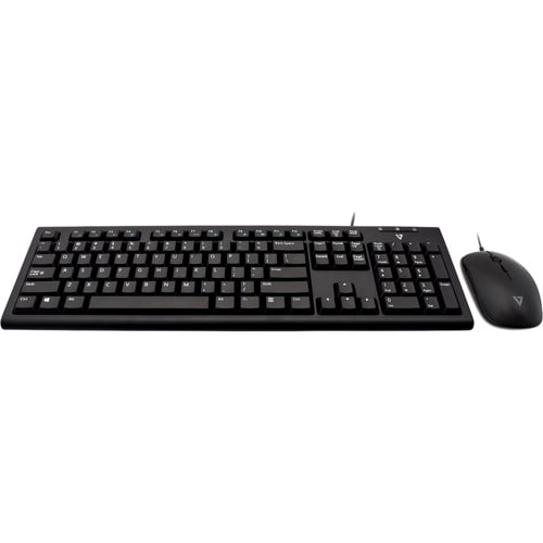 Clavier USB, souris, ordinateur de bureau, US, PS2, adaptable, disposition anglaise, US