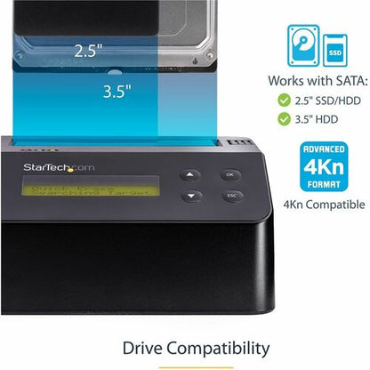 2.5IN  3.5IN SATA  SSD HDD DRIVE ERASER  DOCK