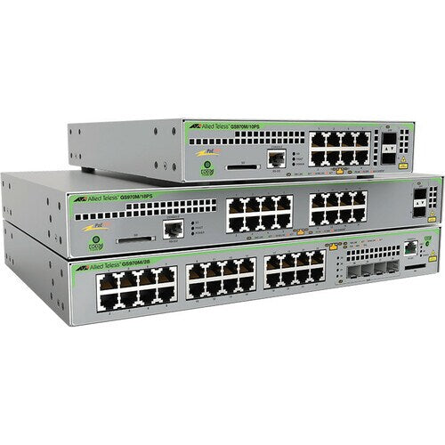 L2+ MNGD 24 X 10/100/1000MBPS 4 X SFP UPLINK SLOTS 1 FIXED AC PWR