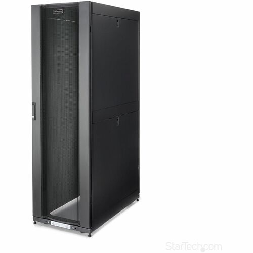 StarTech.com 4-Post 42U Server Rack Cabinet, 19" Data Rack Cabinet for