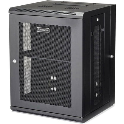 StarTech.com 15U 19" Wall Mount Network Cabinet - 16" Deep Hinged Lock