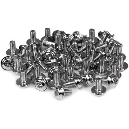 StarTech.com Computer Screws M3 x 1/4in Long Standoff - 50 Pack - Comp