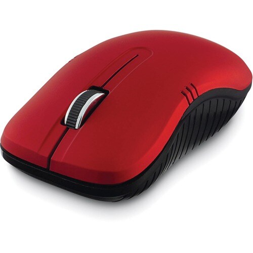 Verbatim Wireless Notebook Optical Mouse, Commuter Series - Matte Red - Optical