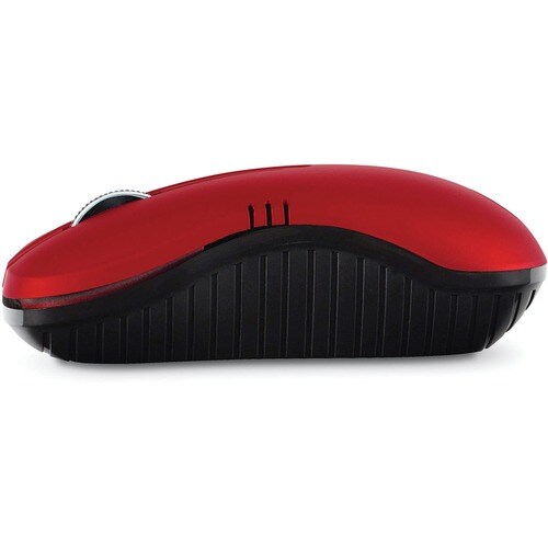 Verbatim Wireless Notebook Optical Mouse, Commuter Series - Matte Red - Optical