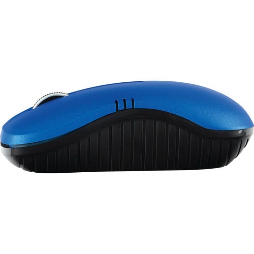 Souris optique sans fil Verbatim pour ordinateur portable, série Commuter - Bleu mat - Optique