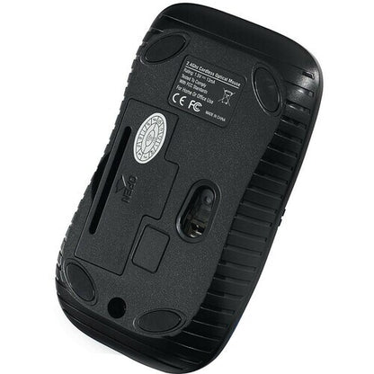 Souris optique sans fil Verbatim pour ordinateur portable, série Commuter - Bleu mat - Optique