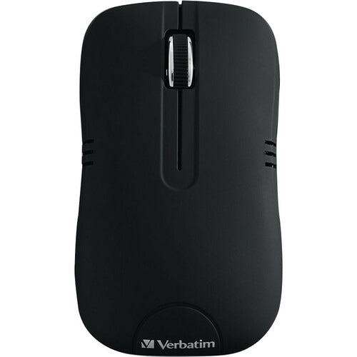 Verbatim Wireless Notebook Optical Mouse, Commuter Series - Matte Black - Optical